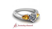 Three Stones Diamond Engagement Rings